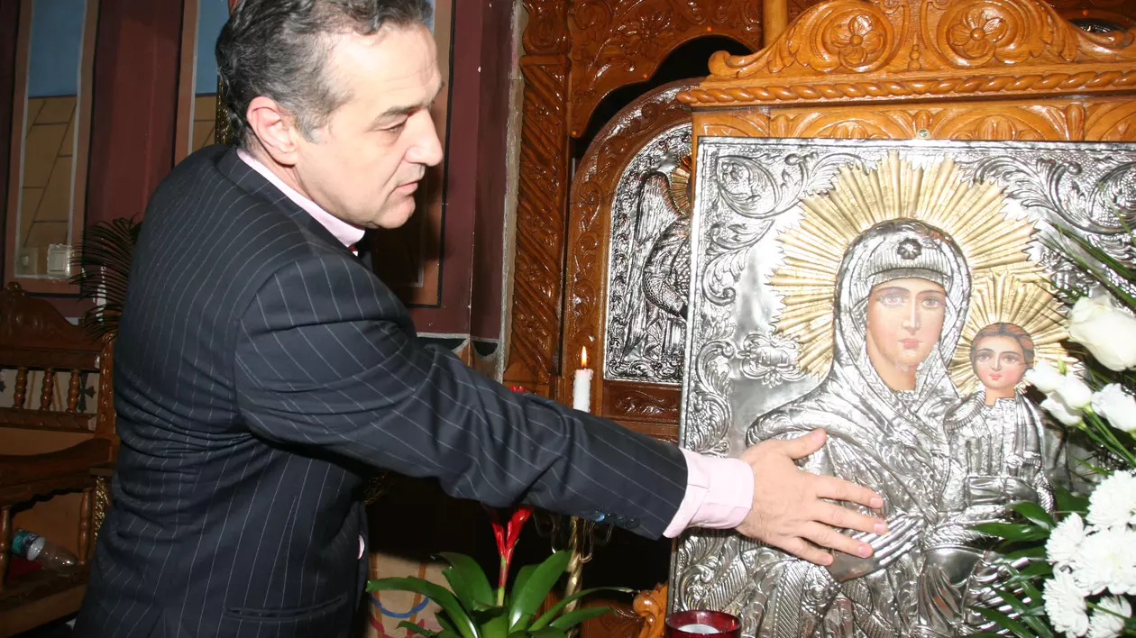 Gigi Becali, LIBER! Ce a făcut cu un tablou care-l înfățișa pe Hristos!