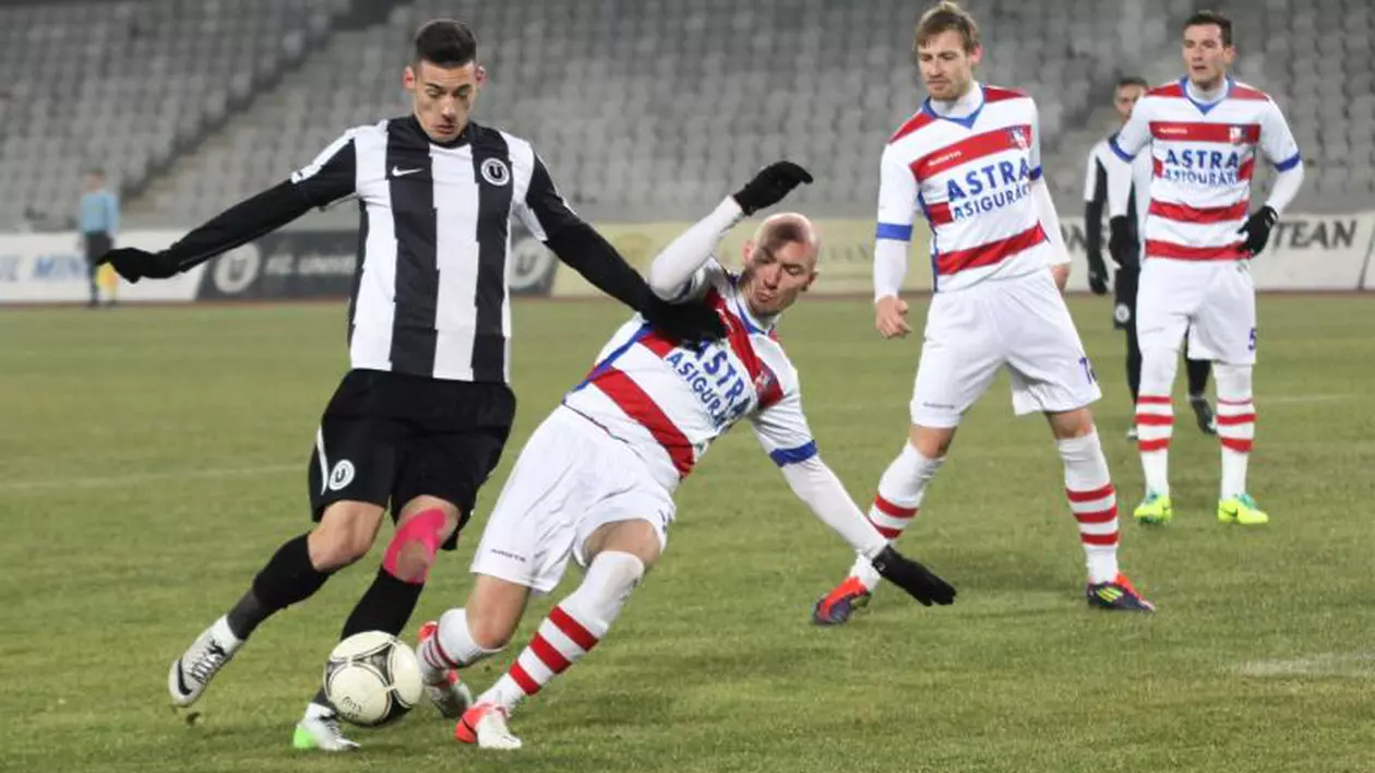 ”U” Cluj - Concordia 0-0. ”Șepcile” au ratat ocazii mari. Ilfovenii, șase remize la rând ”afară”