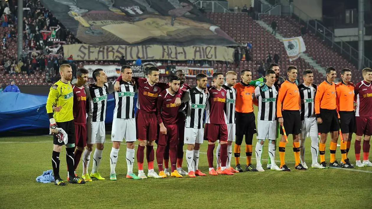 U Cluj - CFR 4-2, (în tur: 0-0). În finala Cupei, după 50 de ani. Eroul Veselovsky