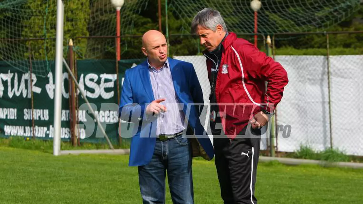 Valerii Moraru îşi bagă jucătorii în producţie înaintea meciului cu FC Braşov