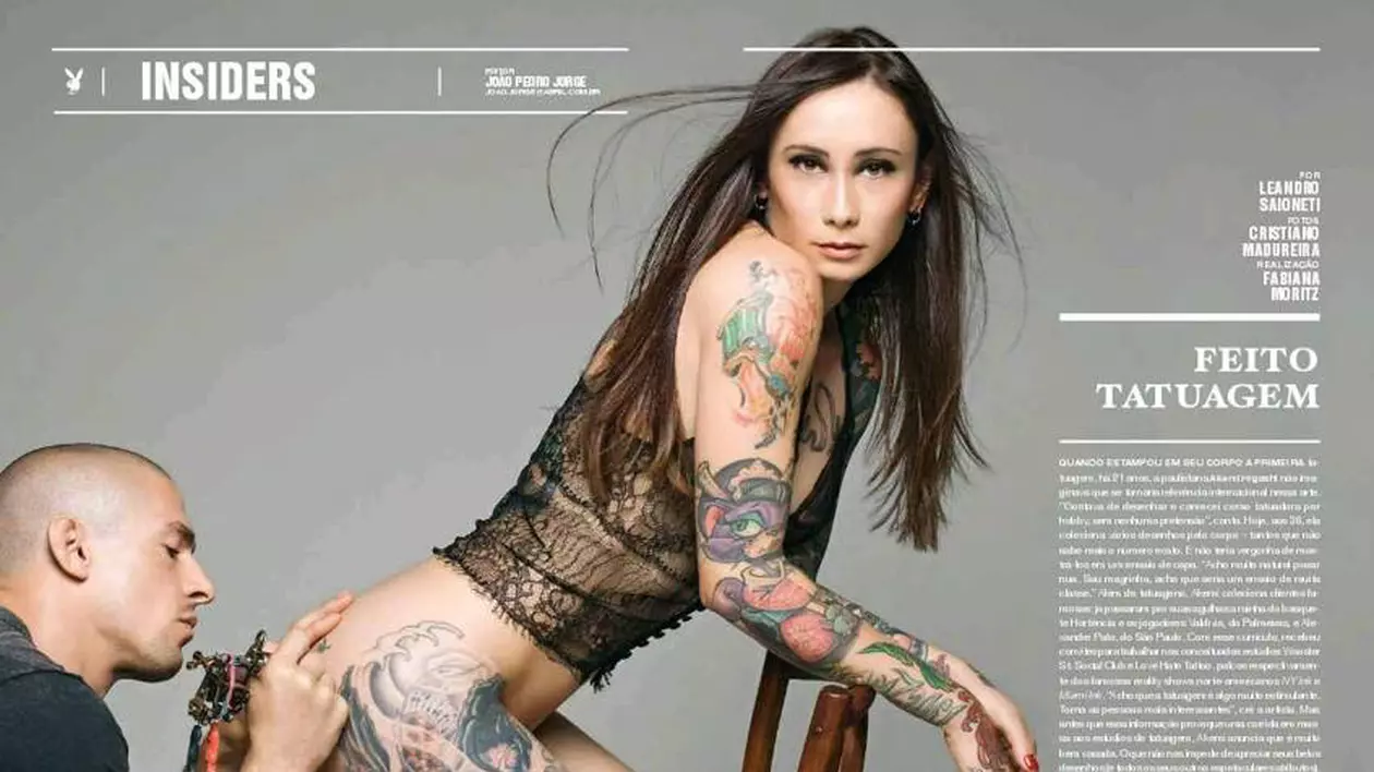 Akemi, ființa sexy care îți tatuează corpul și îți mângâie sufletul / GALERIE FOTO