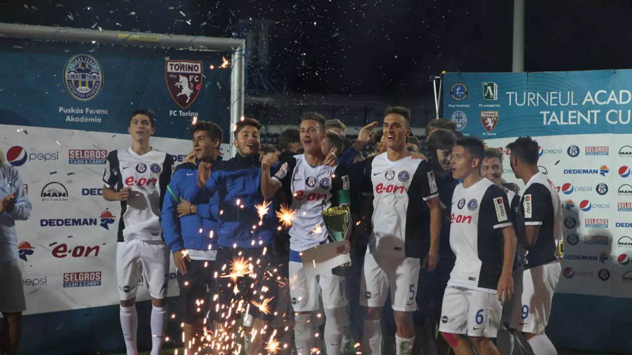 Academia Hagi a câștigat turneul Talent Cup U18