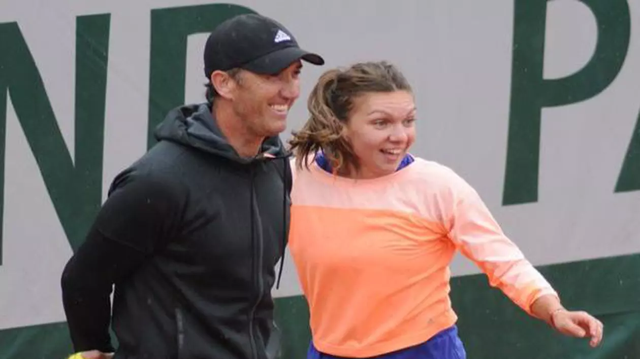 Simona Halep a avut un mesaj special pentru Darren Cahill