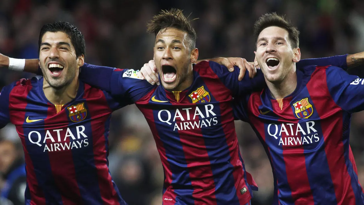 Doar două echipe de top au marcat mai mult decât Suarez, Neymar și Messi în 2015