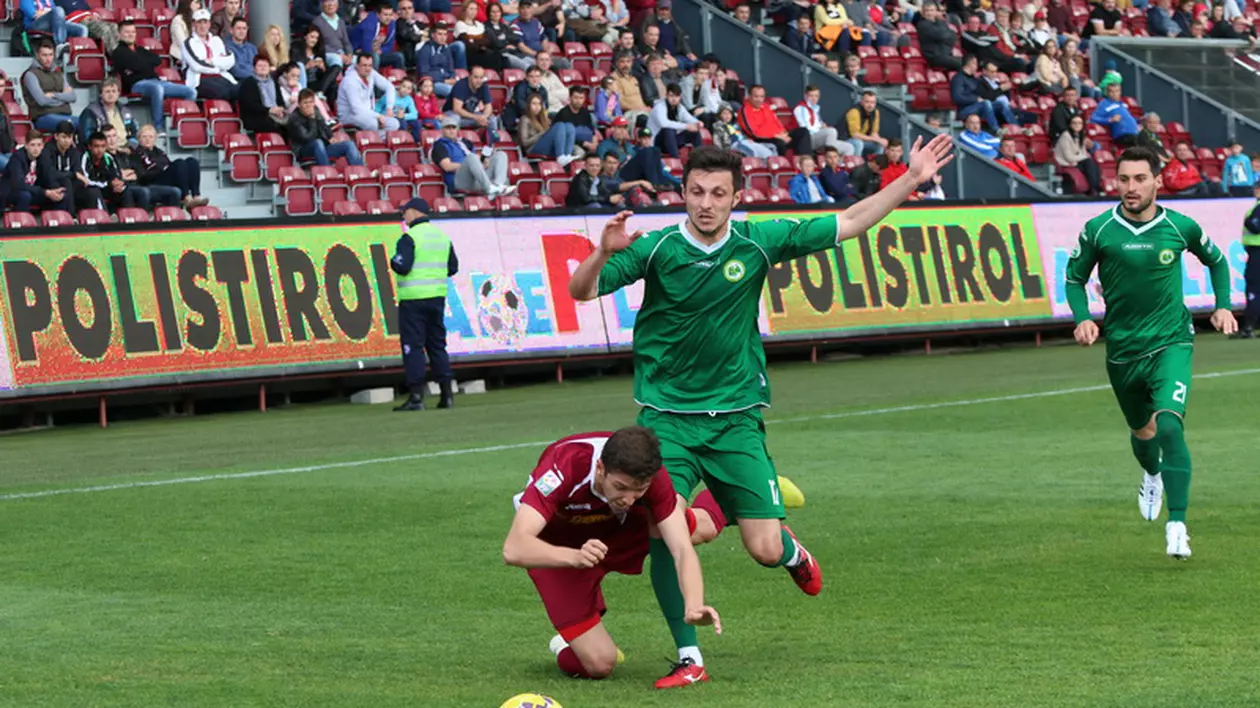 Liga I. CFR Cluj - Concordia Chiajna 0-0. Ardelenii s-au depunctat singuri și și-au cam luat adio de la play-off. Ilfovenii au avut o bară prin Vali Lazăr