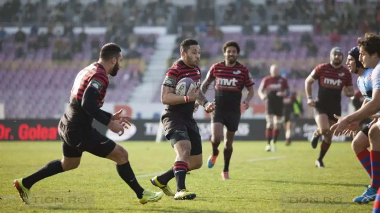 Timișoara Saracens a trecut sâmbătă cu Fiamme Oro Roma, în Cupa Challenge