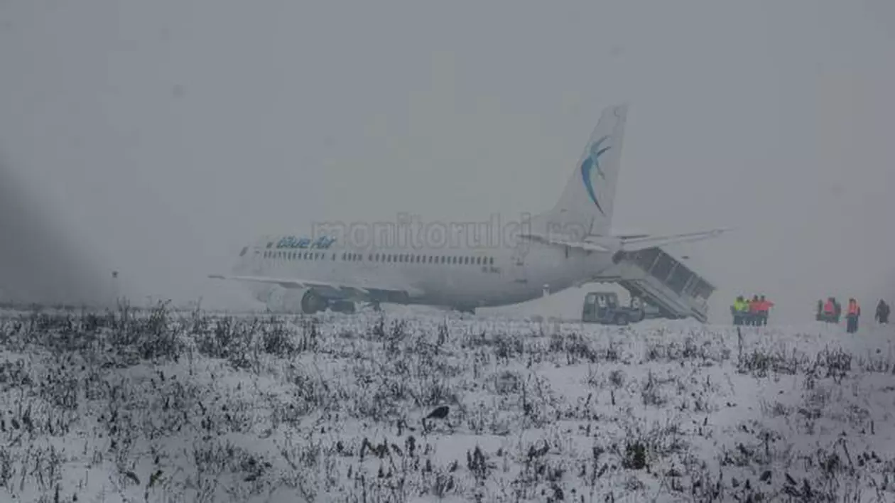 Dosar penal în cazul avionului ieșit de pe pistă pe aeroportul din Cluj