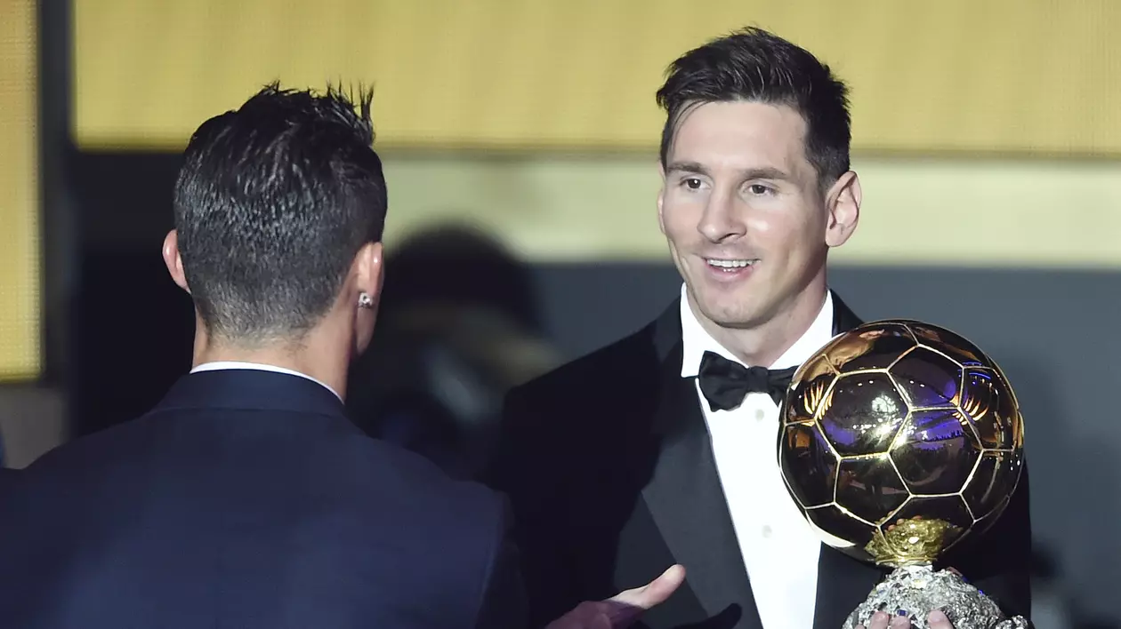 Lionel Messi a câștigat, pentru a cincea oară, Balonul de Aur! ^Cum au votat Iordănescu și Raț în această anchetă / GALERIE FOTO & VIDEO