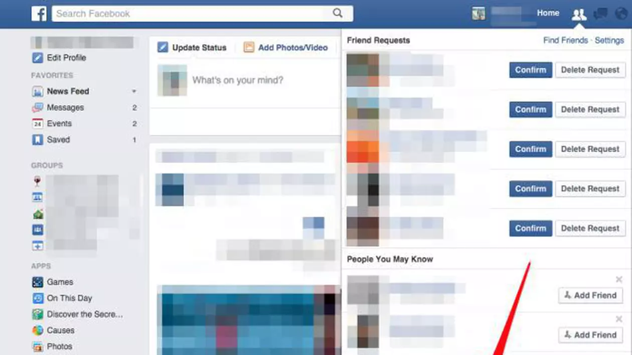 Știi cine nu ți-a acceptat cererea de prietenie pe Facebook? Uite cum să afli!