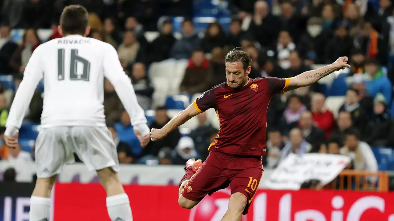 Totti, al treilea italian ovaționat pe ”Santiago Bernabeu” / VIDEO