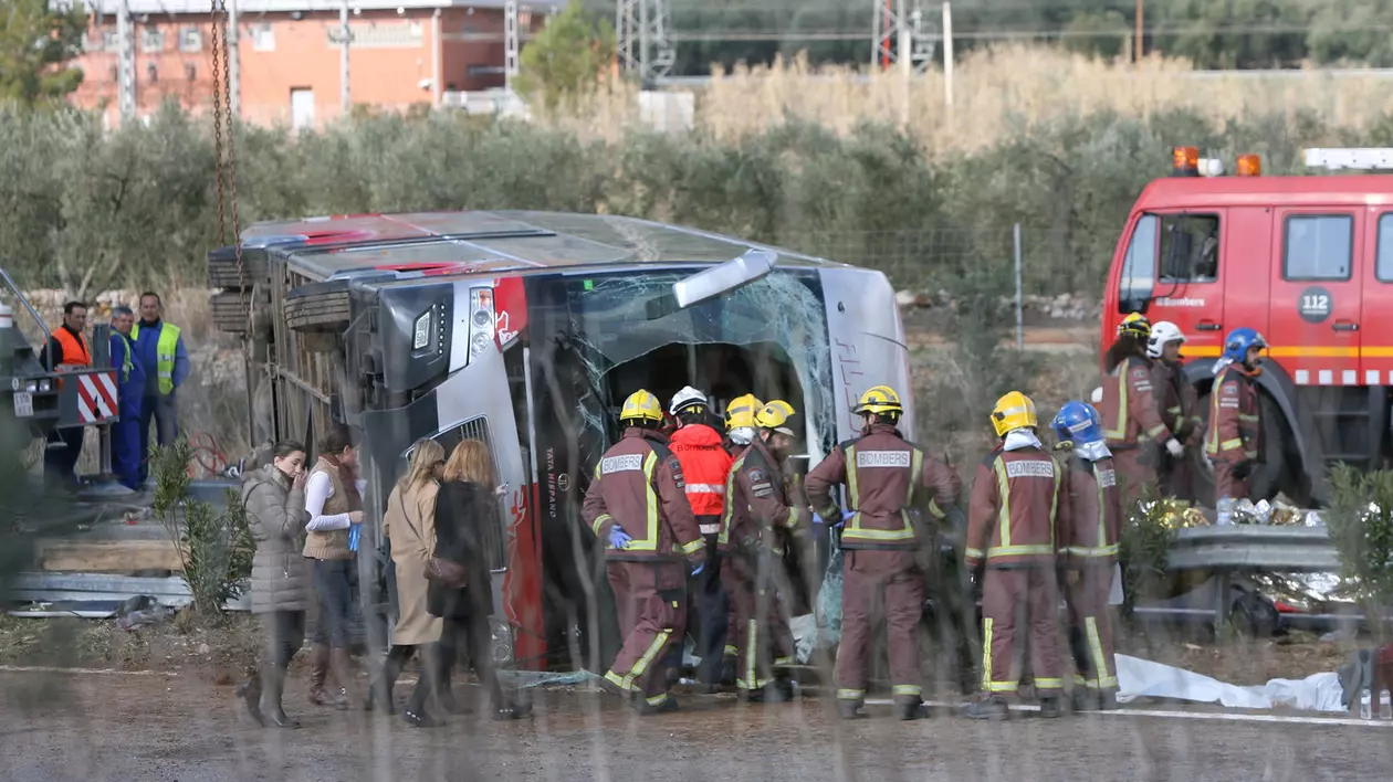 Ea e studenta româncă ucisă în tragicul accident de autocar din Spania