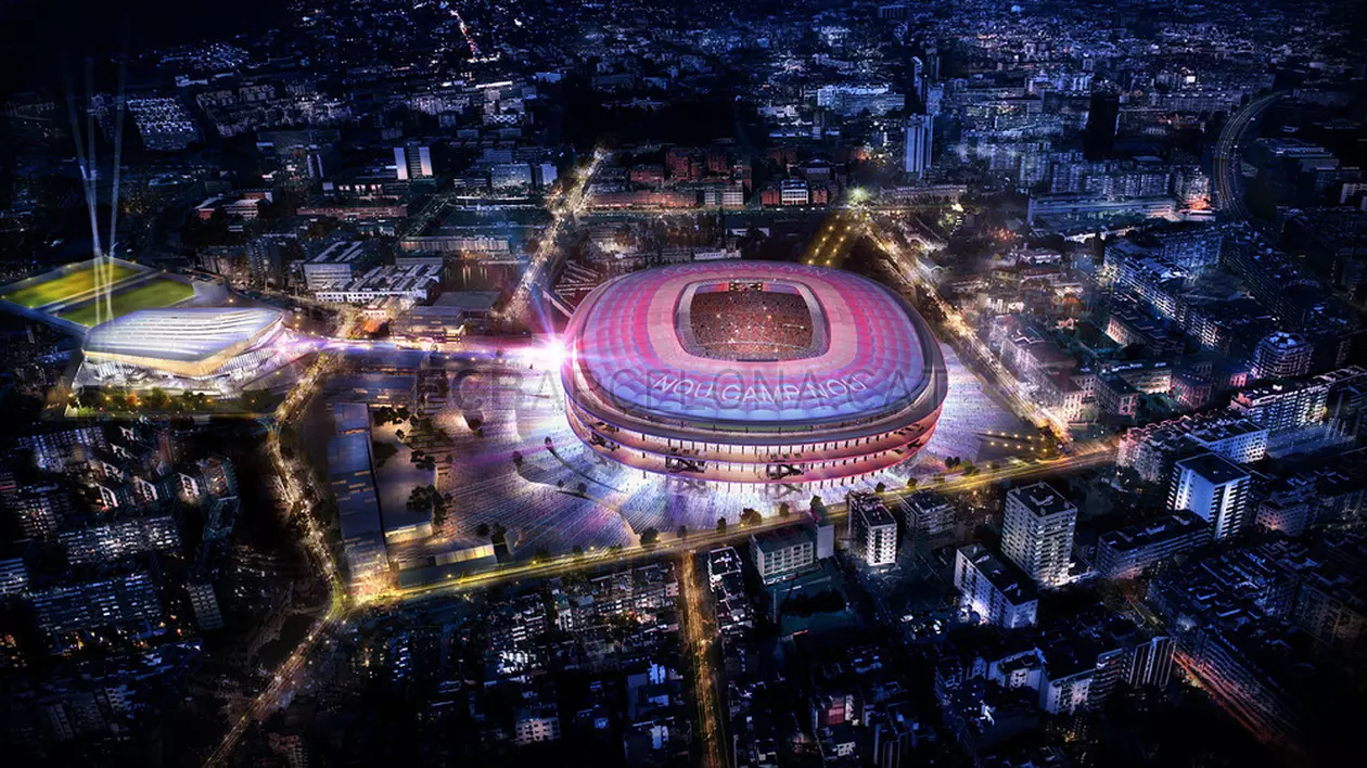 Barcelona și-a prezentat noul stadion Camp Nou. Costă 600 milioane de euro GALERIE FOTO&VIDEO