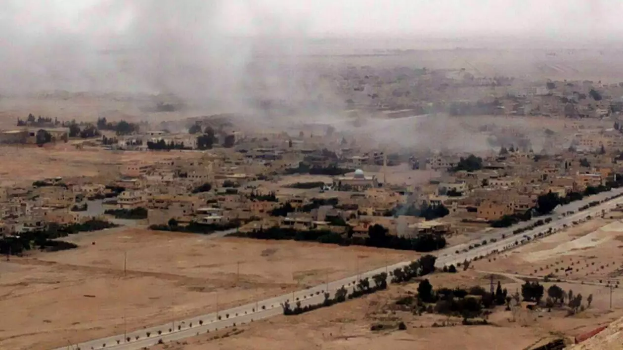 Oraşul sirian unde a fost doborât un elicopter rus a fost atacat cu un gaz toxic