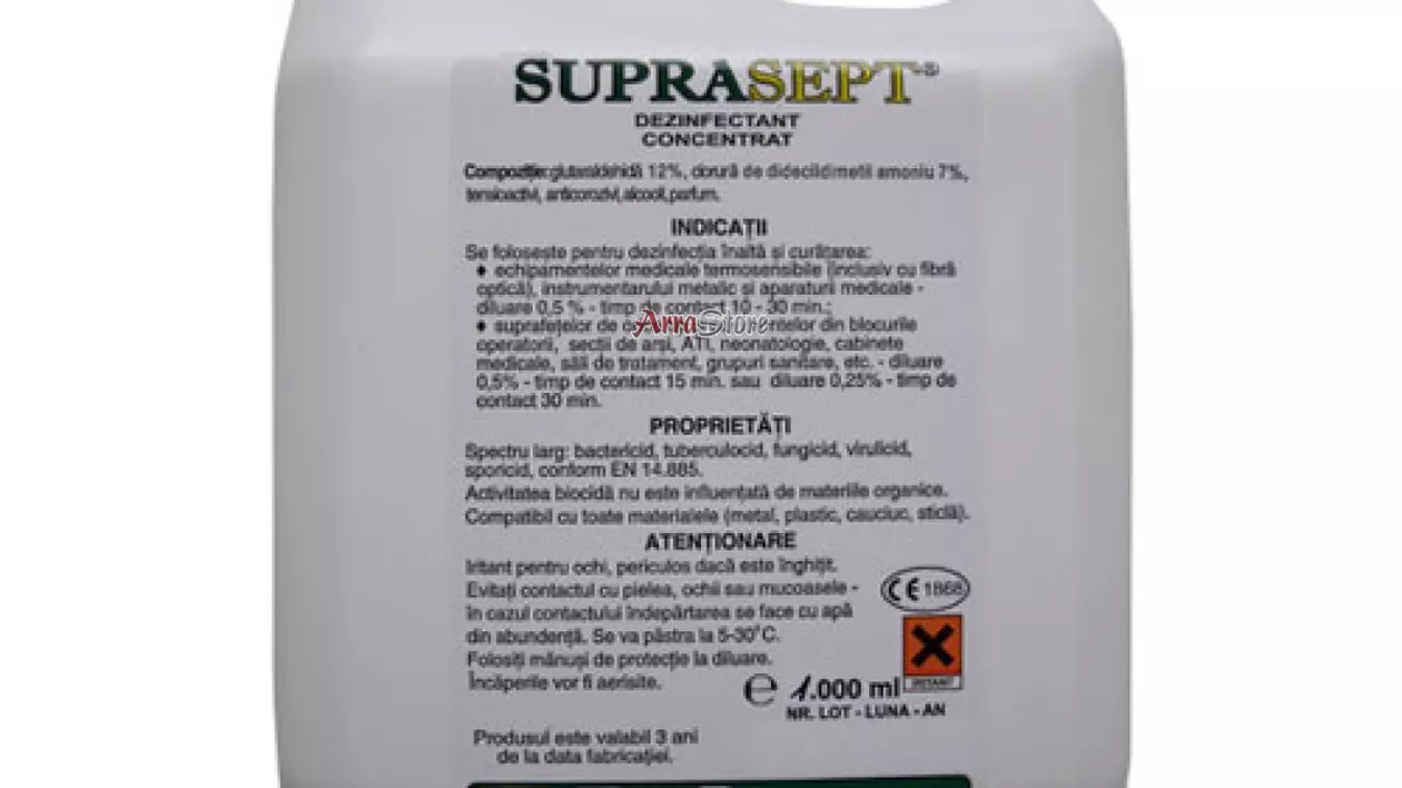 UPDATE: Substanța dezinfectantă folosită în spitalele din țara, diluată de 10 ori | Ce spune firma producătoare