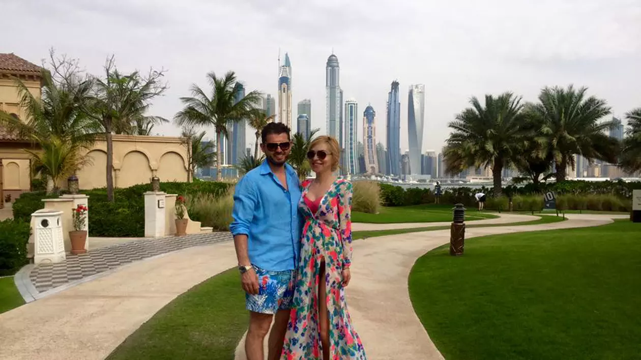 ”Graviduța” Ada Nechita a petrecut Ziua Muncii la Dubai cu multimilionarul ei!