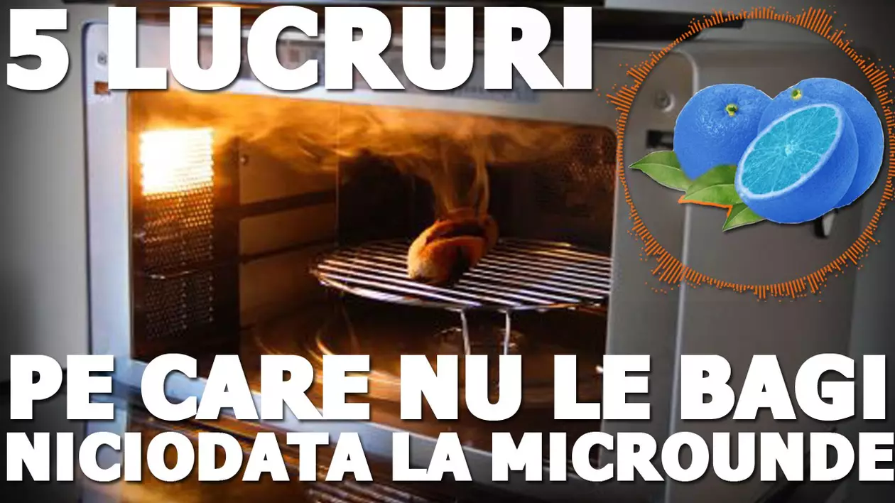 5 LUCRURI PE CARE SĂ NU LE PUI NICIODATĂ LA MICROUNDE / VIDEO