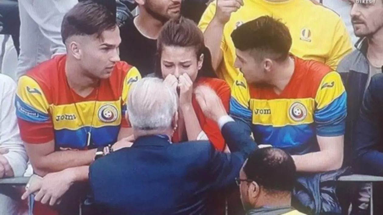 Euro 2016. Franța - România 2-1. Fiica lui Iordănescu, în lacrimi. Momentul sfâșietor din tribună | FOTO
