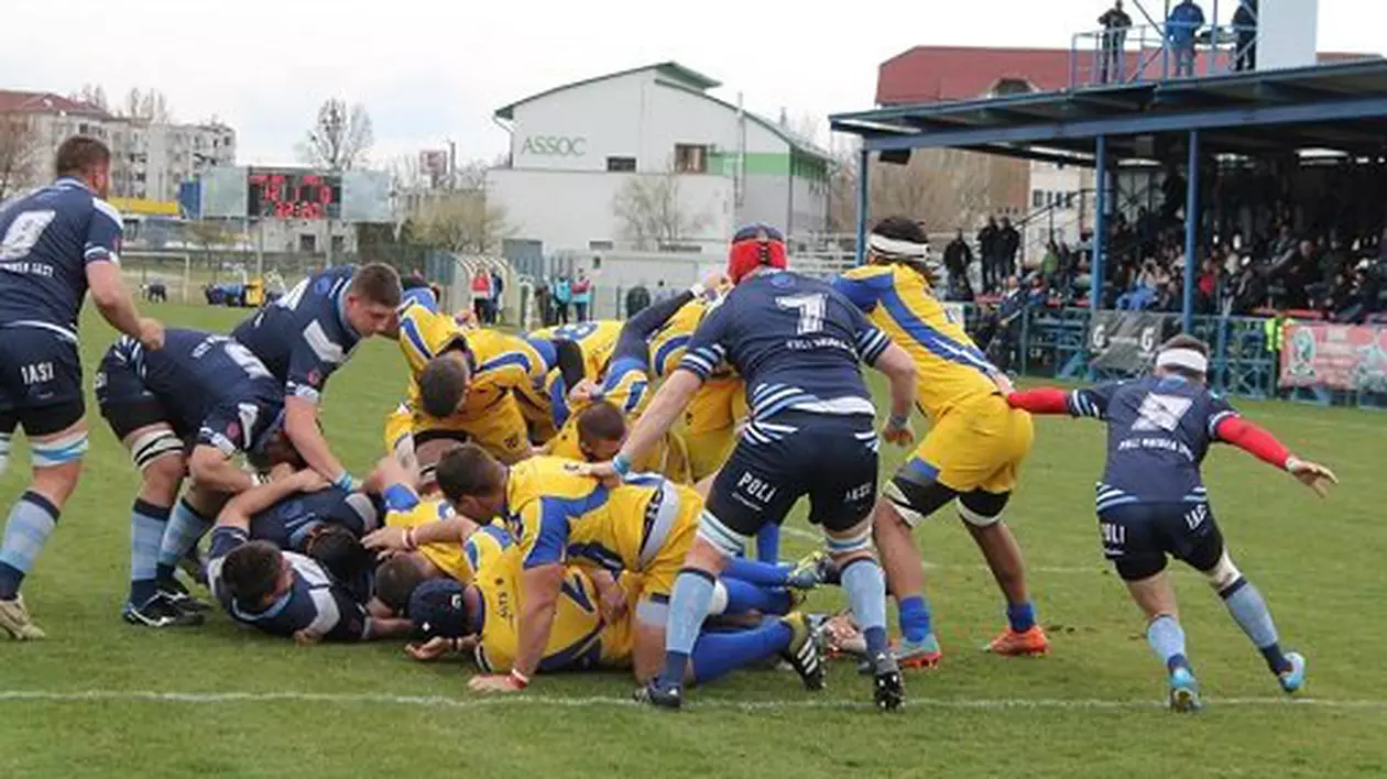 Rugby. Știința a dominat Politehnica. Victorie fără dubii pentru vicecampioana României