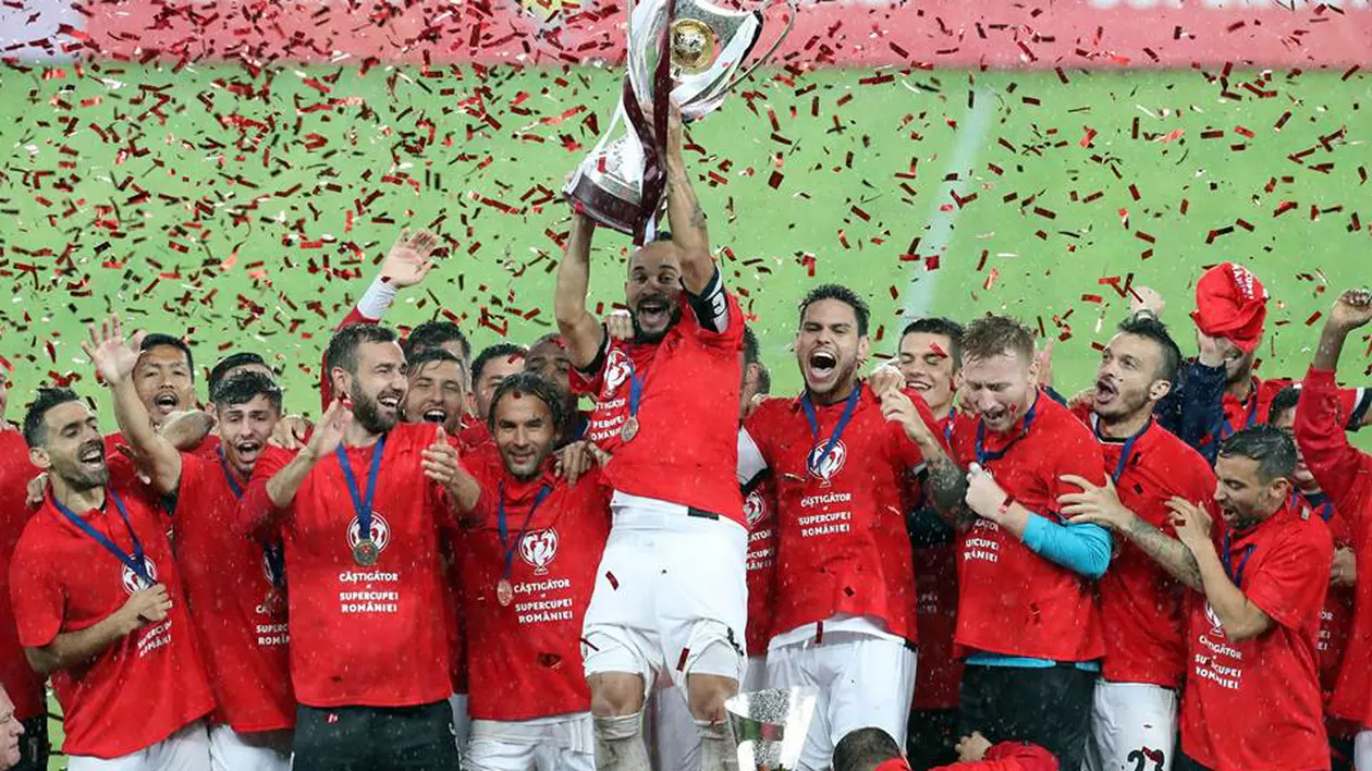 Supercupa României: Astra - CFR Cluj 1-0. Campioana a cucerit trofeul, grație româno-brazilianului De Amorim. Meciul trebuia întrerupt / LIVETEXT
