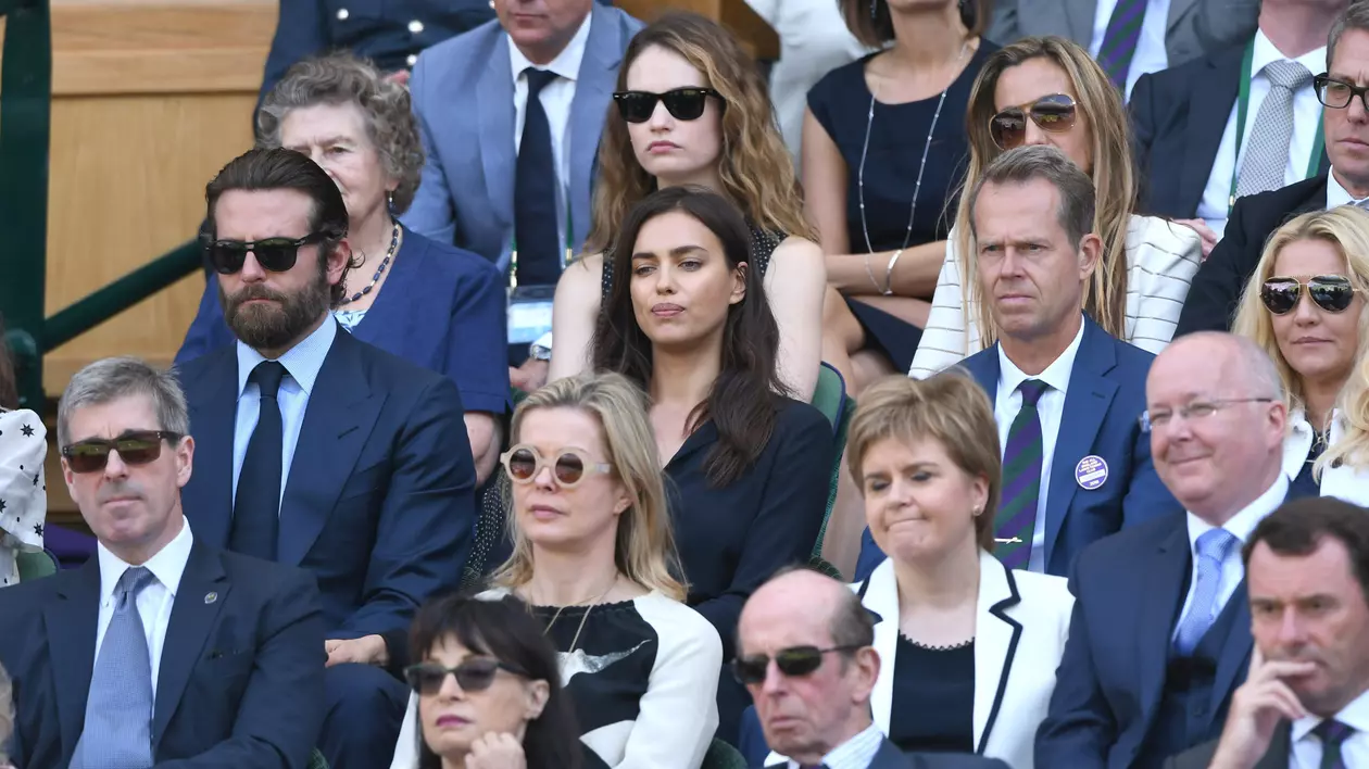 Probleme în Paradis! Bradley Cooper și Irina Shayk s-au certat la Wimbledon! Fotomodelul și-a ignorat complet iubitul