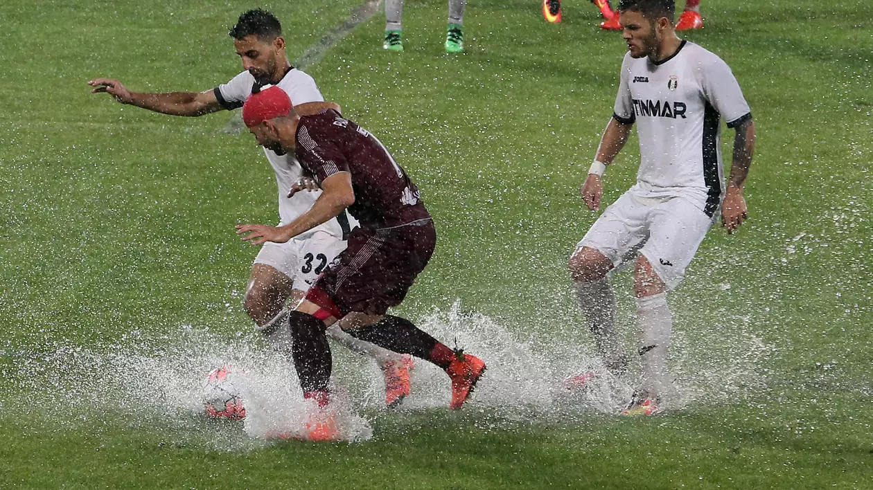Christoph Daum, speriat de mlaștina de pe Cluj Arena. Burleanu n-a avut oameni să o ”dragheze”. Ce ne facem cu Muntenegru?