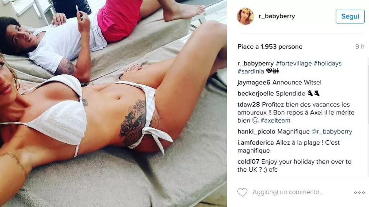Euro 2016. Witsel își oblojește rănile pe plajele din Sardinia, unde a dat nas în nas cu un internațional italian