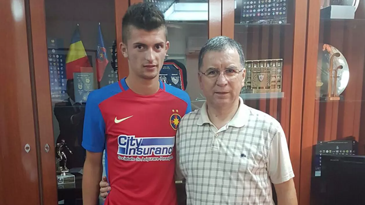 Florin Tănase a semnat pe cinci ani cu Steaua şi va purta tricoul cu numărul 7