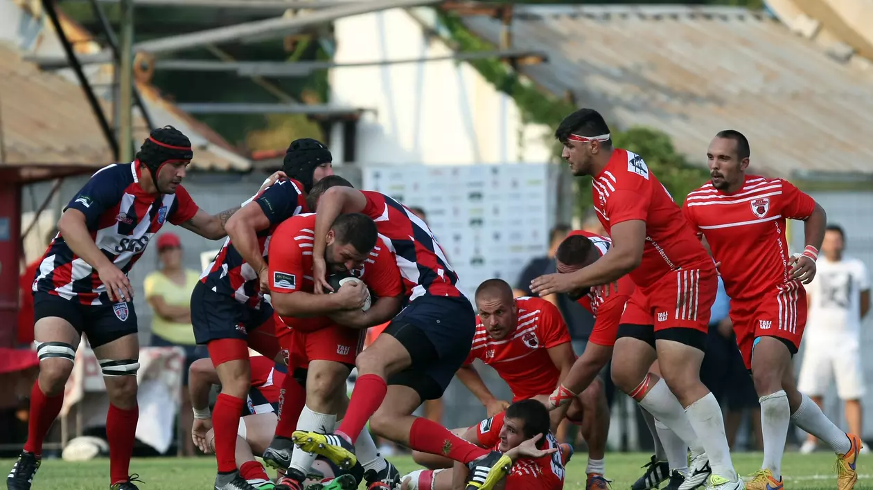 Dinamo - CSM Știința Baia Mare 11-22, în epilogul ultimei etape a turului SuperLigii CEC Bank de rugby. Rezultatele