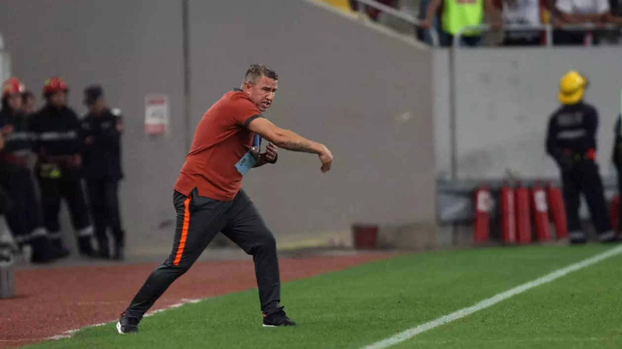 Voluntari - Steaua 2-3. Lui Reghe nu-i place ceea ce vede: ”Din nou, un meci foarte slab făcut de noi”