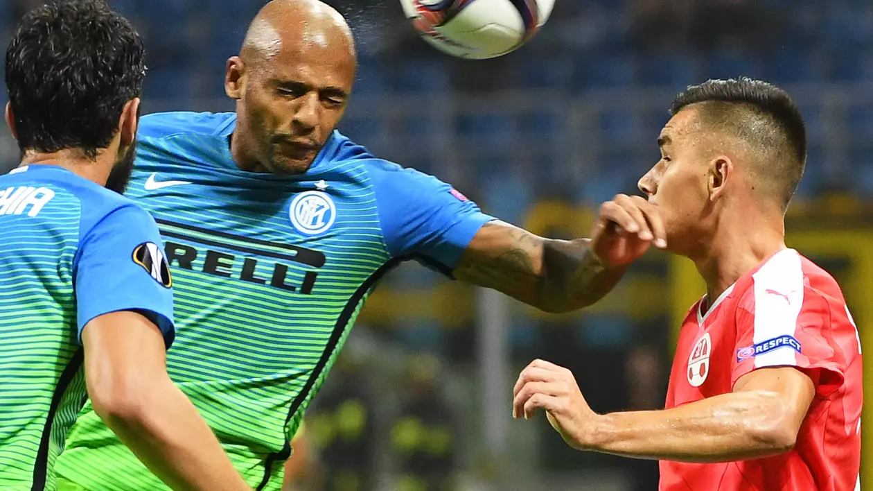 Liga Europa. Ovidiu Hoban a fost ales omul meciul Hapoel Beer Sheva - Inter Milano 3-2. Românul a făcut show și după joc! FOTO ÎN ARTICOL