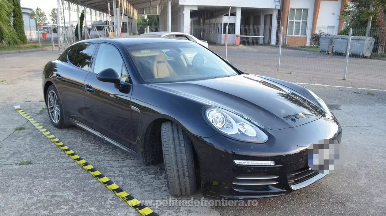 Porsche de 117.000 de euro căutat în Estonia, depistat în Romănia