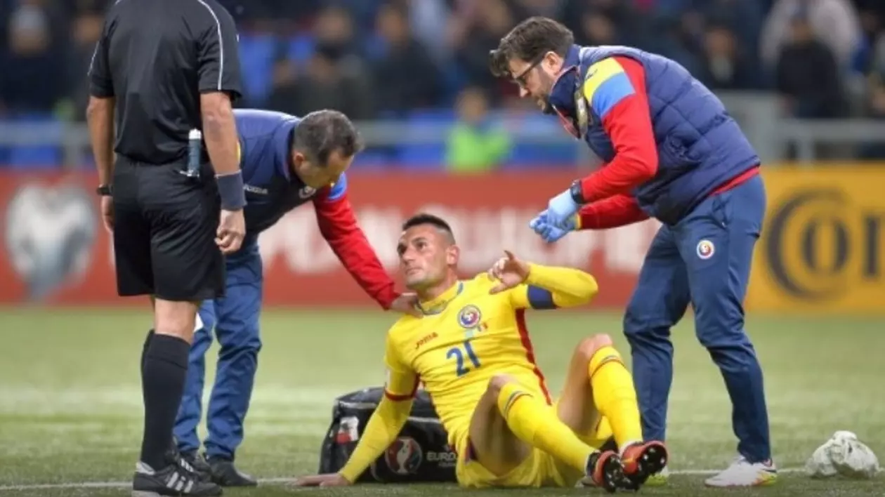 Dragoș Grigore s-a accident și este incert pentru meciul cu Polonia