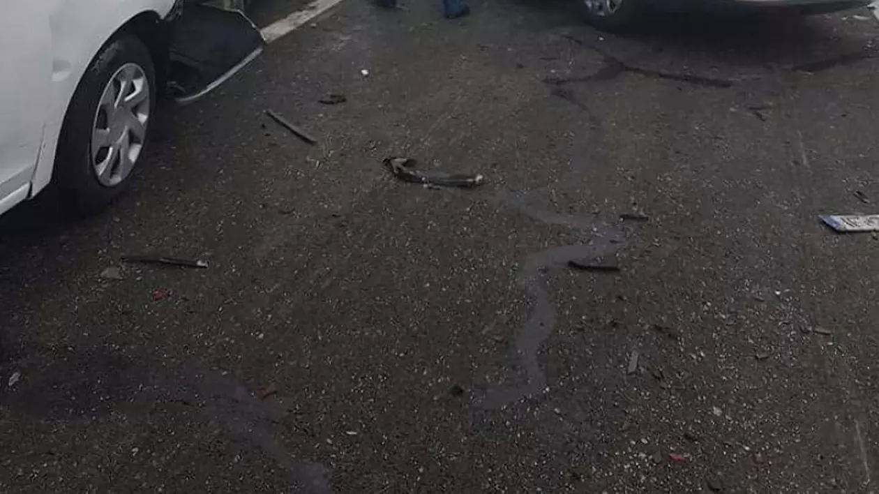 Accident pe Autostrada Soarelui