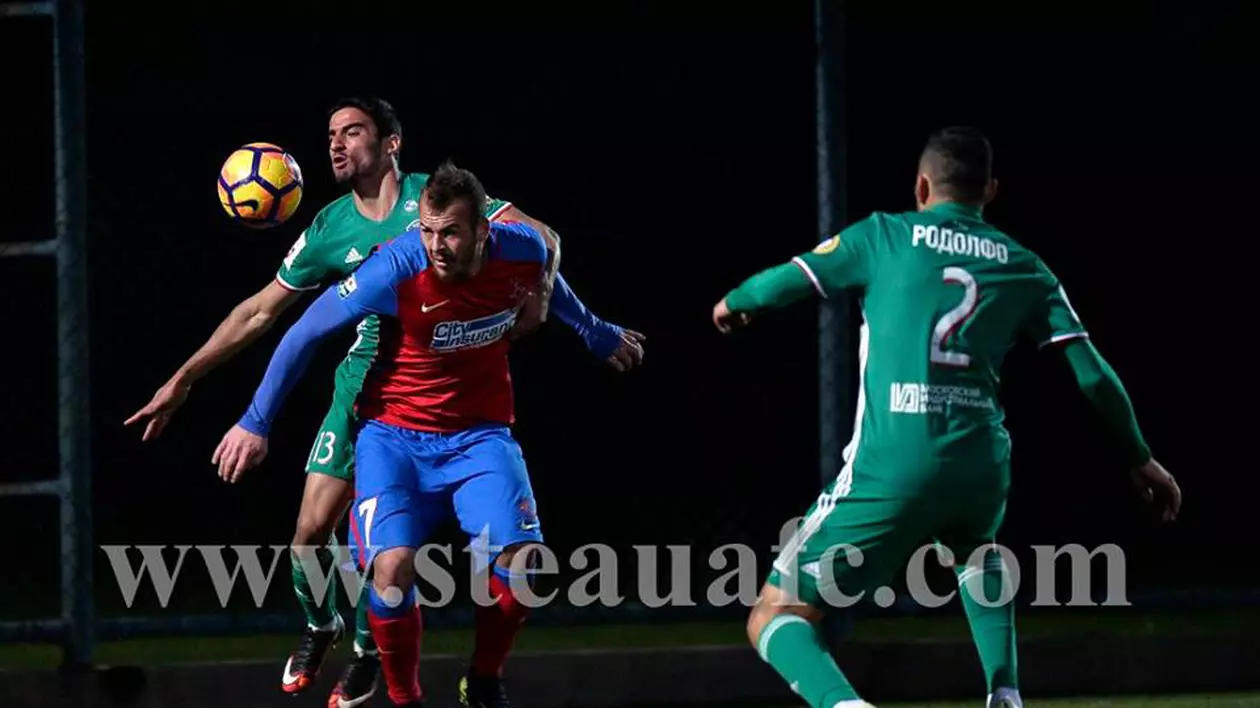 Steaua va juca cu Slovan Bratislava