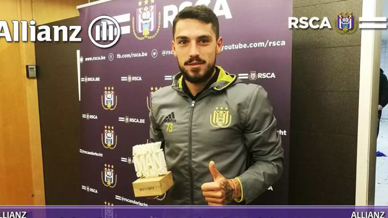 Ex-stelistul Nicolae Stanciu a fost omul meciului în ultima victorie a lui Anderlecht. El a a contribuit la a patra victorie consecutivă care menţine trupa din Bruxelles la două puncte în spatele liderului din Belgia, FC Bruges.