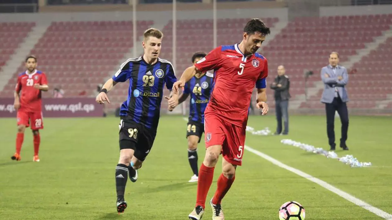 Vali Lazăr a debutat la Al Sailiya