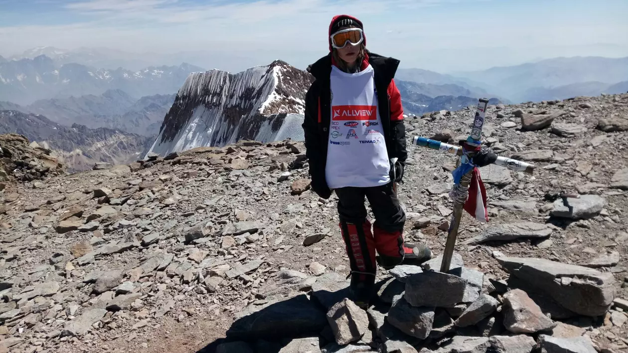 Erik Gulacs a urcat pe vârful Aconcagua, la doar 12 ani. Alpinistul din Brașov e cel mai tânăr european care a urcat la aproape 7.000 de metri