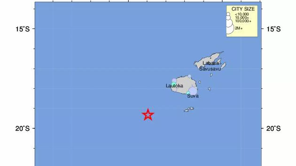 Cutremur în Fiji, pe 26 septembrie 2017
