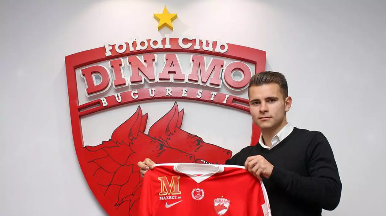 Claudiu Bumba a fost prezentat oficial la Dinamo
