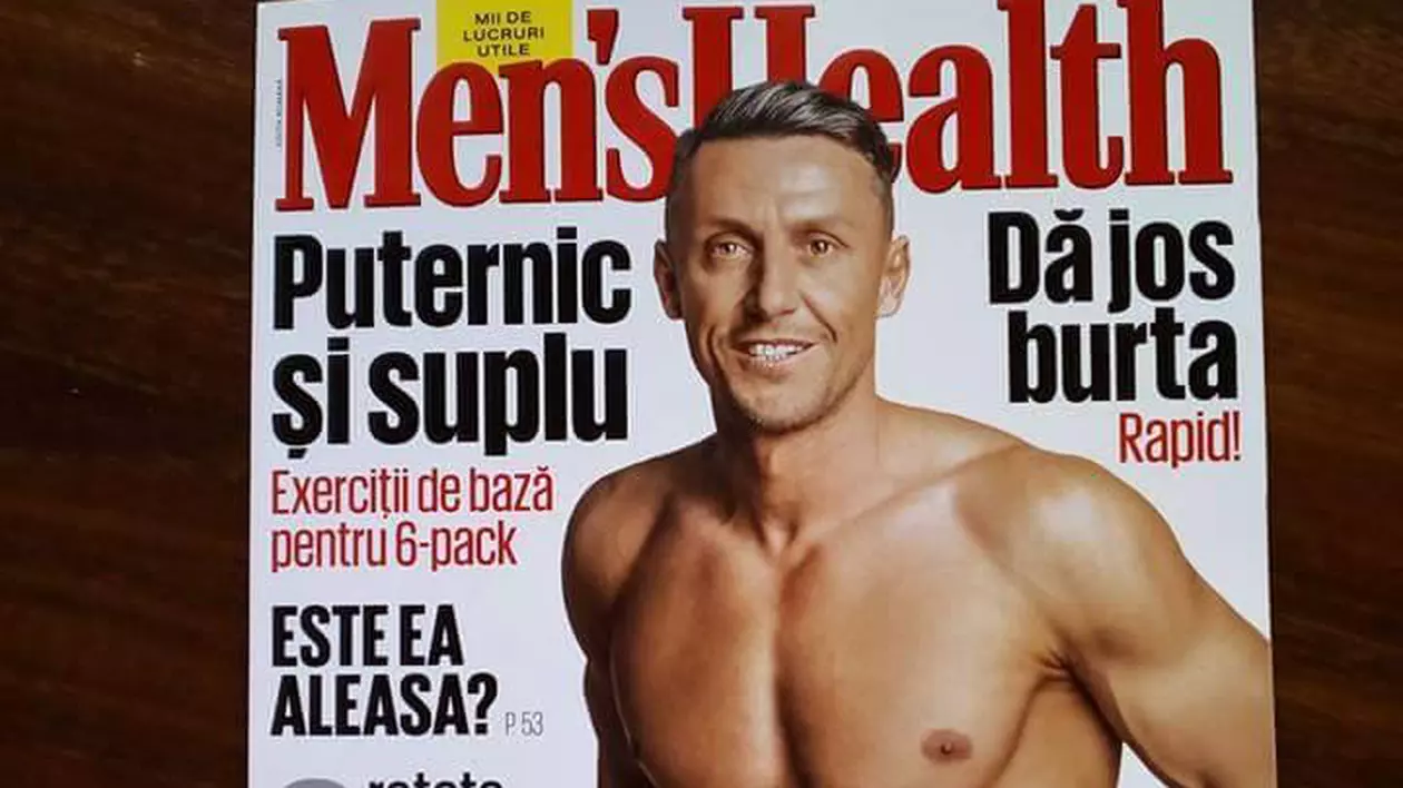Daniel Chiriță și-a arătat mușchii pentru o revistă de profil. Fostul campion al României mai joacă la 42 de ani