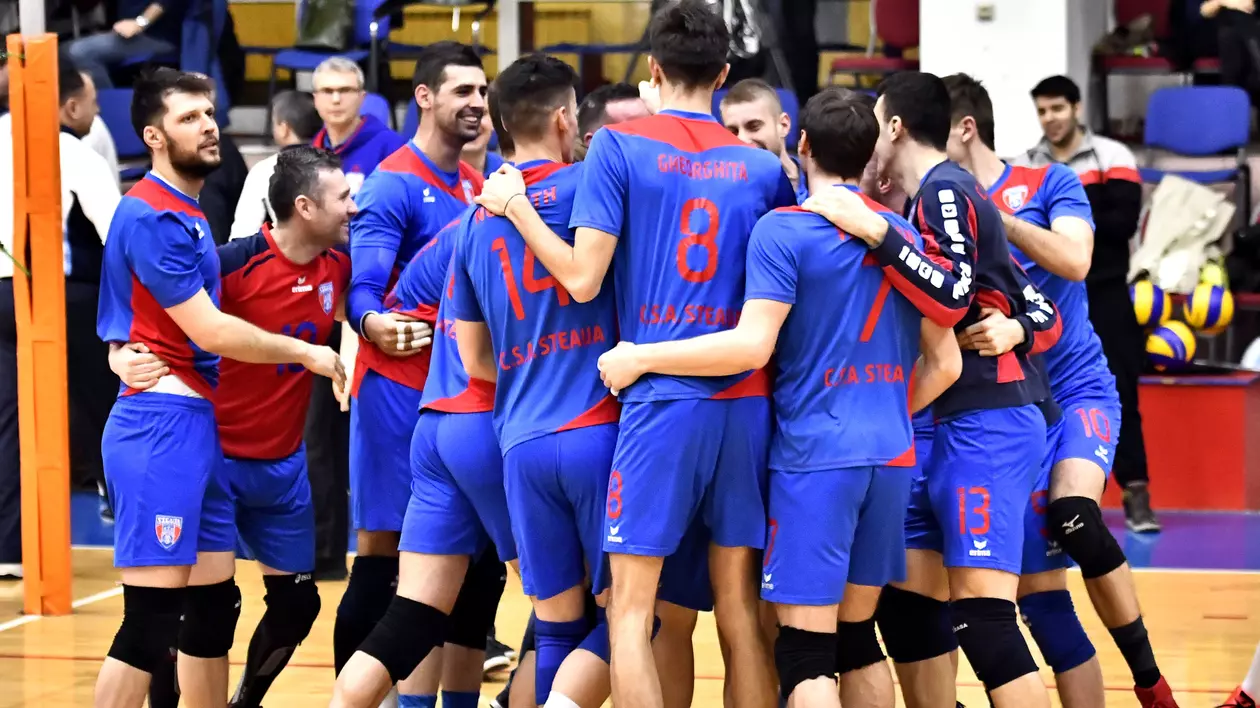 Rezultatele etapei a 9-a a Diviziei A1 la volei masculin: Steaua defilează, victorie la Galați. Rezultate