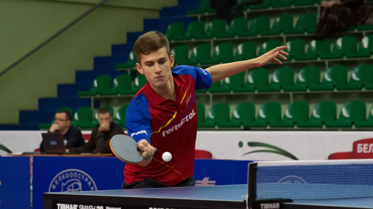 Jucătorul de tenis de masă Cristian Pletea a cucerit medalia de aur