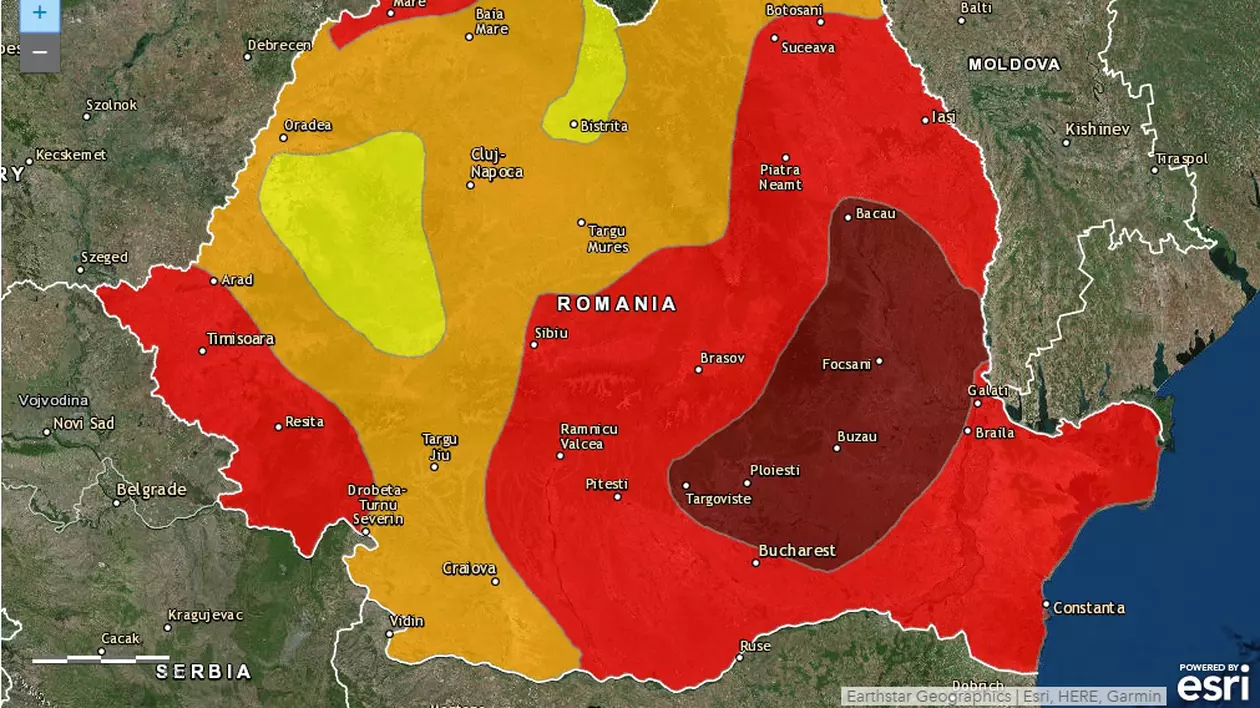 UPDATE: Un alt cutremur în județul Buzău. Al doilea seism în mai puțin de 24 de ore