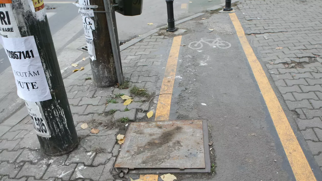 Din categoria „lucru prost şi ilegal”. 98% din piste pun în pericol pietonii și bicicliștii
