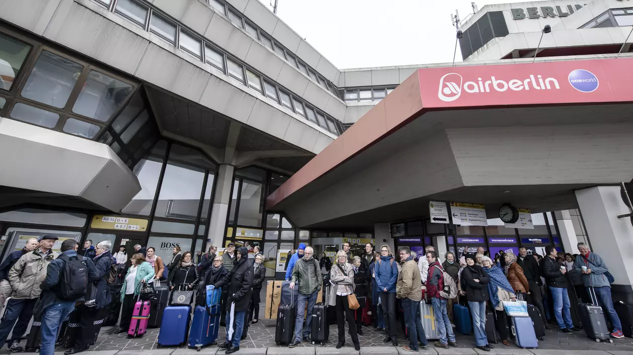 Grevă de 25 de ore pe aeroporturile din Berlin