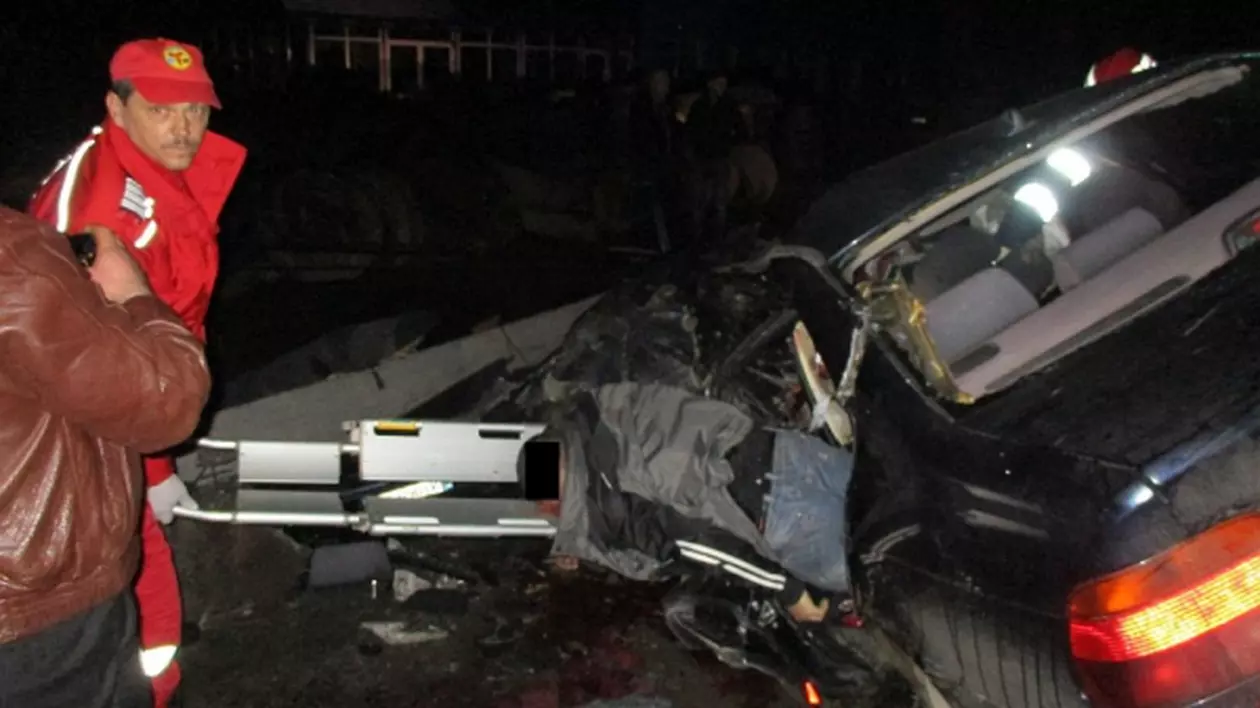 Accident în Telciu, județul Bistrița-Năsăud