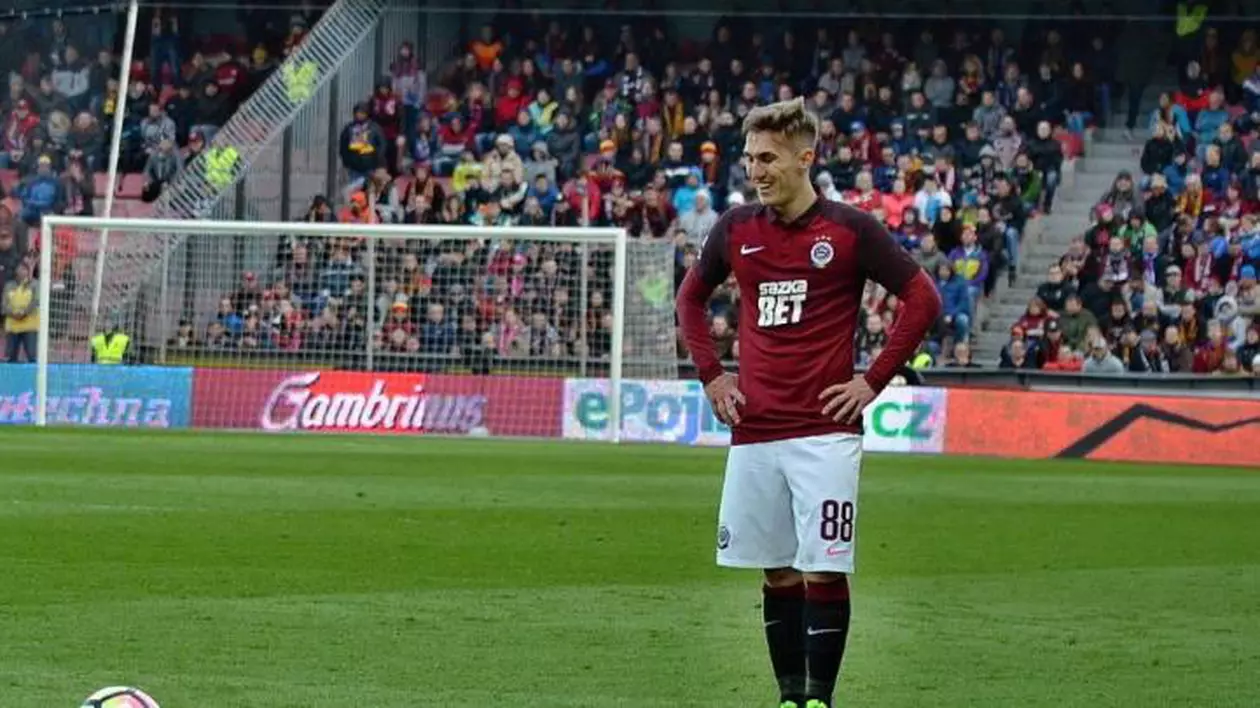 Vătăjelu a dat două pase de gol la Sparta Praga