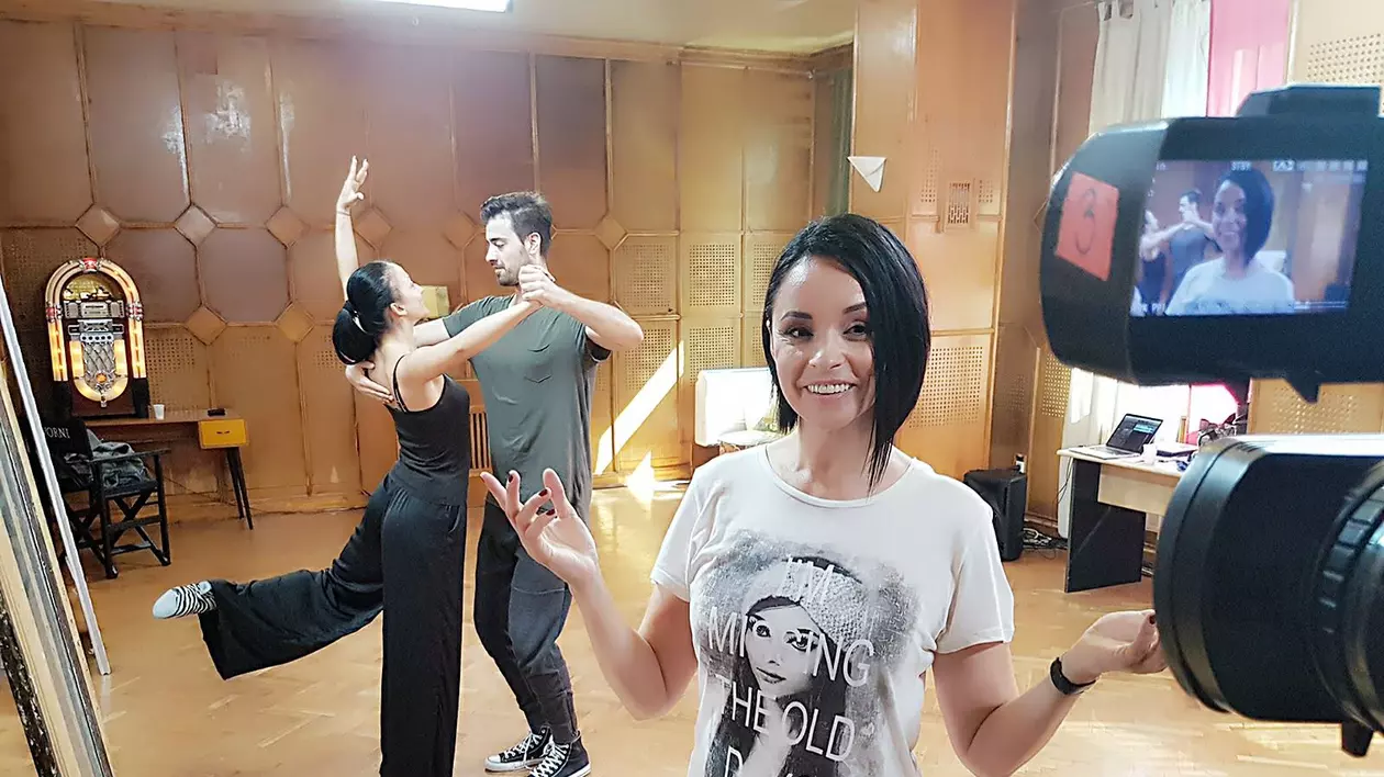 Ce face Andreea Marin în pauza de repetiții de la Uite cine dansează. Ce le-a arătat fanilor