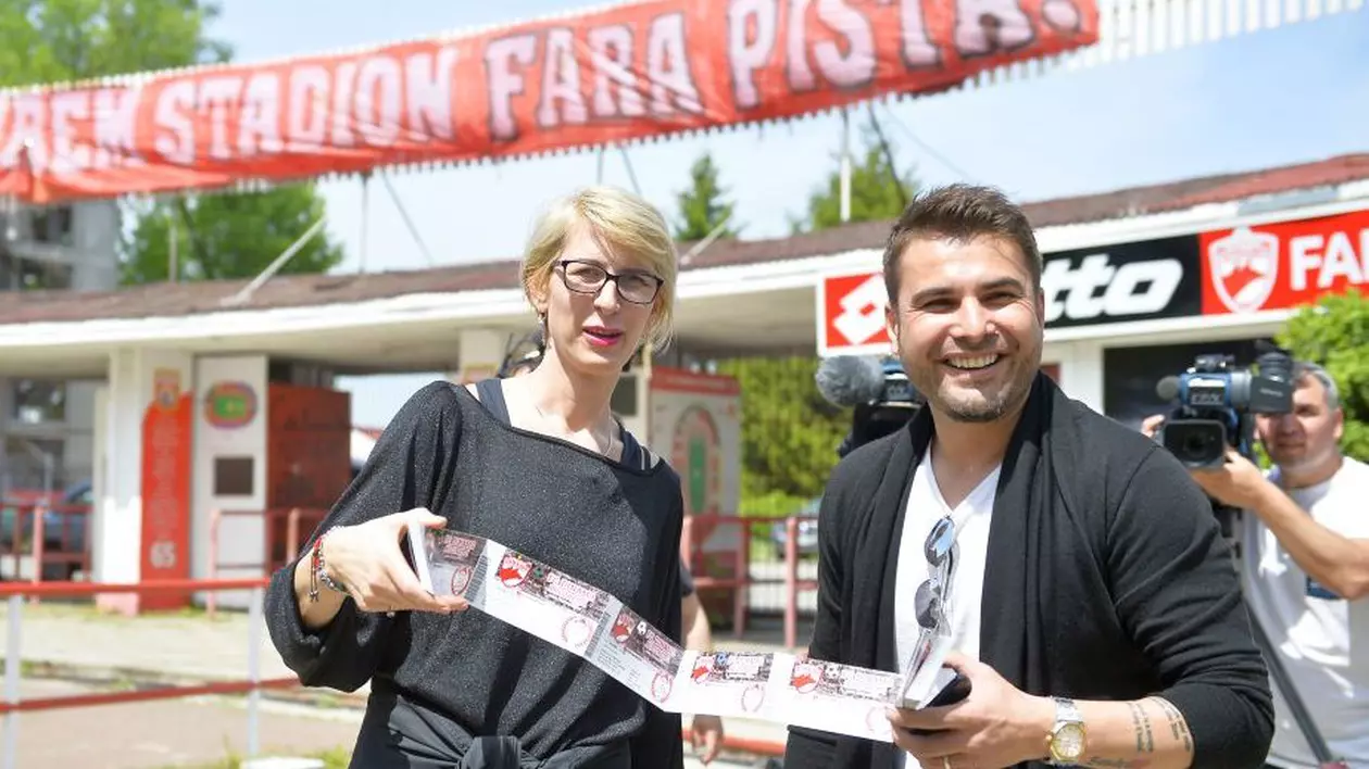 Monica Iagăr a fost făcută praf în fața stadionului Dinamo
