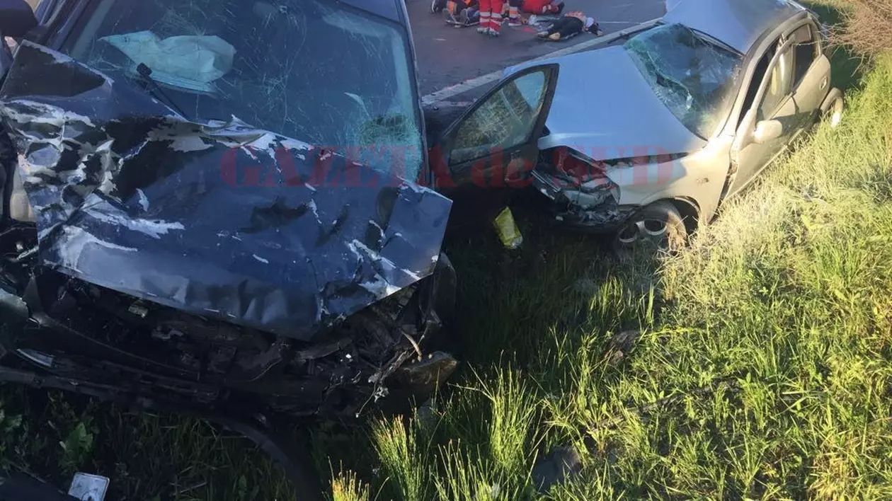 Doi frați au murit într-un accident pe DN 65, între Pielești și Robănești
